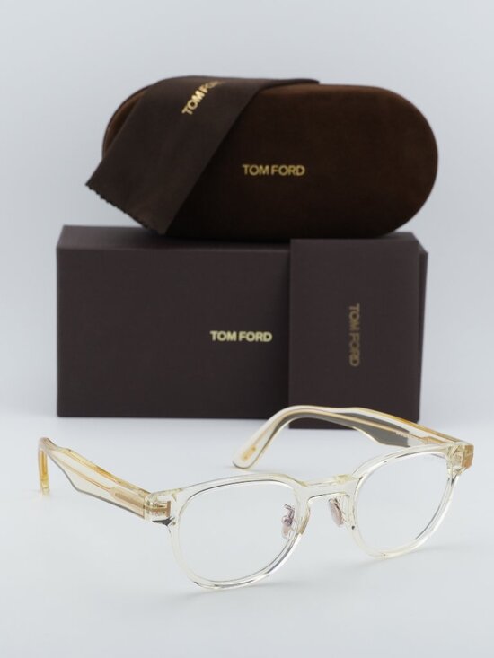 Tom Ford Other - Tom Ford FT5783-D-B 039 Square Eyeglasses 47mm - Yellow/Blue Light Block